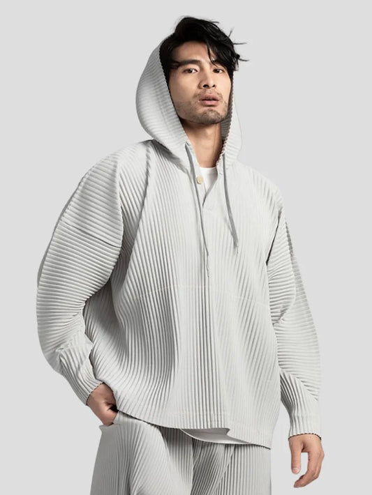 Breathable Loose-fit Hooded Top